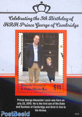 Prince George 5th birthday s/s