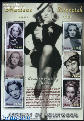 Marlene Dietrich 6v m/s