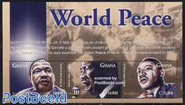 World Peace 3v, m/s, M.L. King