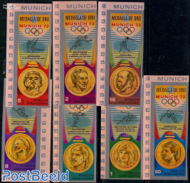 Olympic medals 7v imperforated