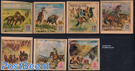 Wild west 7v imperforated