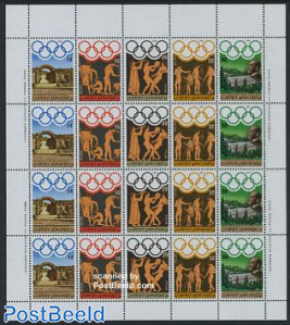 Olympic games minisheet