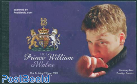 Prince William of Wales prestige booklet