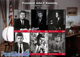 President John F. Kennedy 6v m/s