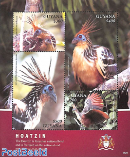 Birds from Hoatzin 4v m/s