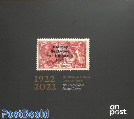 100 years stamps, Souvenir folder
