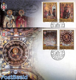 Icons & frescoes 4v