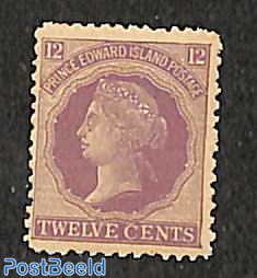 Prince Edward, 12c, Stamp out of set