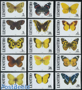 Butterflies 15v (year 1992)
