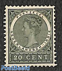 20c, Blackgreen, Stamp out of set