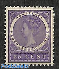25c violet, Stamp out of set