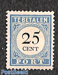 25c, Postage due, Perf. 12.5, Type III