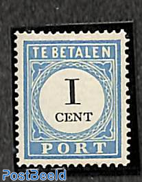 1c, Perf. 13.5:13.25, Type I, Stamp out of set