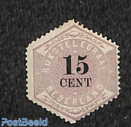 Telegram 15c, Stamp out of set