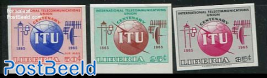 ITU centenary 3v imperforated