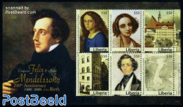 Felix Mendelssohn 6v m/s