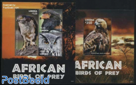 African Birds of Prey 2 s/s