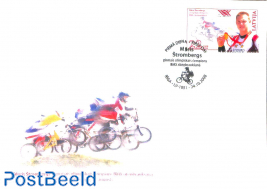 Olympic golden medal BMX-cycling 1v