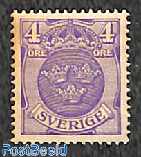 4o, WM-Crown, Stamp out of set