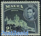 2Sh, Mdina cathedral, Stamp out of set