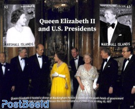 Queen Elizabeth II with pres. Carter s/s