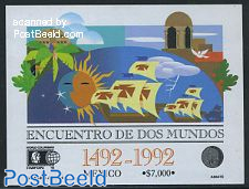 World Columbian stamp expo s/s