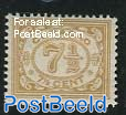 7.5c Yellowbrown, Stamp out of set