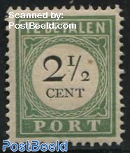 2.5c, Type I, Stamp out of set
