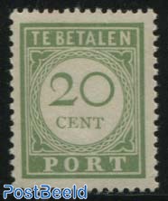 20c, Perf. 12.5, Stamp out of set