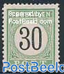 30c, Postage due, Type III, Stamp out of set