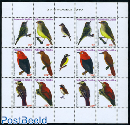 Birds minisheet (with 2 sets)