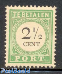 2.5c, Type III, long divider line, Stamp out of se