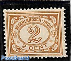 2c brown, Stamp out of set