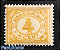 4c, Yellowbrown, Stamp out of set