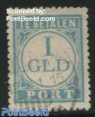 1G, Postage Due, Stamp out of set