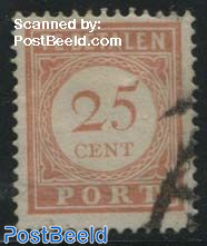 25c, Postage Due, Stamp out of set