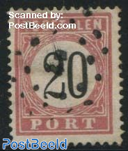 20c, postage Due, Stamp out of set