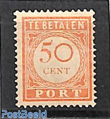 50c, Postage due, Stamp out of set