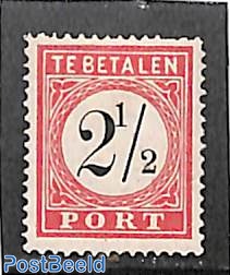 2.5c, Perf. 13.5:13.25, Type III, Stamp out of set