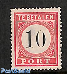 10c, Perf. 13.5:13.25, Type III, Stamp out of set