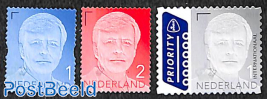 Definitives king Willem Alexander with year 2018 3v s-a