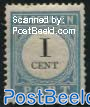 1c, Perf. 12.5, Type I, Stamp out of set