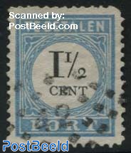 1.5c, Perf. 12.5:12, Type III, Stamp out of set