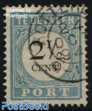 2.C, Perf. 12.5, Type III, rounded corner right un