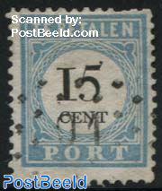 15c, Perf. 11.5:12, Type I, Stamp out of set