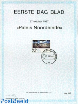 Palace Noordeinde,  EDB Visje 57