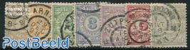 POSTBEWIJS stamps 7v