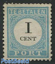 Postage due 1c, Perf. 12.5, Type II, without gum