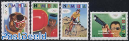 Olympic Games 4v (3.70 stamp with wrong text: XVIII Olympiad)