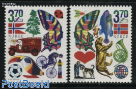 Children stamp collecting 2v